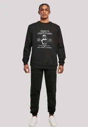 F4NT4STIC Sweatshirt Frostys Snowflake Cafe Retro Weihnachten Sign Schwarz/Grau/Braun