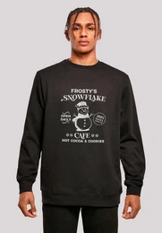 Sweatshirt Frostys Snowflake Cafe Retro Weihnachten Sign Premium Qualitt, Christmas Collection