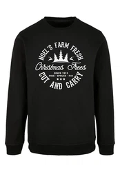 F4NT4STIC Sweatshirt Weihnachten Christmas Collection Dunkelgrün/Khaki/Schwarz