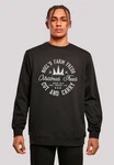 F4NT4STIC Sweatshirt Weihnachten Christmas Collection Dunkelgrün/Khaki/Schwarz