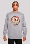 F4NT4STIC Sweatshirt Dead inside but jolly AF Weihnachten Grau/Beige/Hellgrau