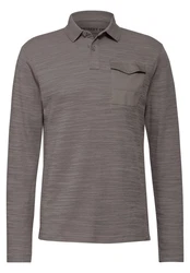 STREET ONE MEN Langarmshirt mit Brusttasche Hellgrau/Grau/Beige/Braun/Rosa