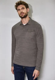 Langarmshirt mit Brusttasche