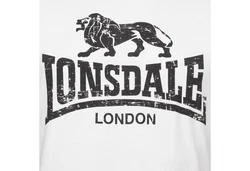 Lonsdale T-Shirt Silverhill Braun/Creme/Rot/Weiß/Grau