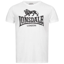 Lonsdale T-Shirt Silverhill Braun/Creme/Rot/Weiß/Grau
