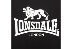 Lonsdale T-Shirt Sheviock Braun/Rot/Schwarz/Dunkelgrau