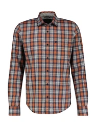 LERROS Langarmhemd Funktionshemd Rot/Orange
