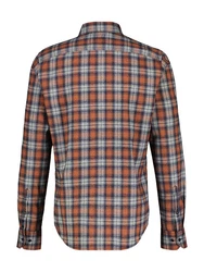 LERROS Langarmhemd Funktionshemd Rot/Orange