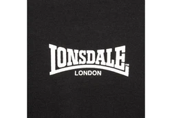 Lonsdale Herren T-Shirt Elmdon Schwarz/Dunkelgrau/Grau