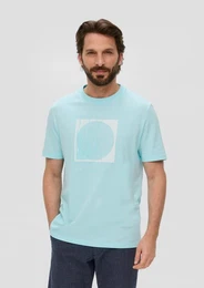 Kurzarmshirt T-Shirt mit Artwork Artwork