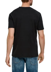 s.Oliver Kurzarmshirt Basic-T-Shirt im 2er-Pack Schwarz