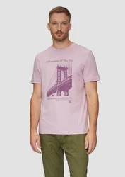s.Oliver T-Shirt Kurzarmshirt Rosa