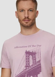 s.Oliver T-Shirt Kurzarmshirt Rosa