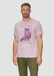 s.Oliver T-Shirt Kurzarmshirt Rosa
