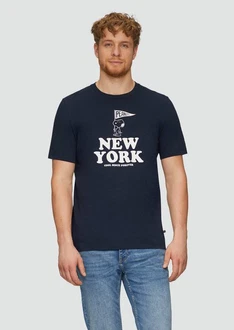 s.Oliver T-Shirt Dunkelblau/Blau/Rosa s.Oliver T-Shirt Dunkelblau/Blau/Rosa