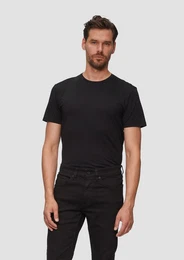 Kurzarmshirt T-Shirt aus Baumwollstretch
