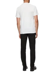 s.Oliver BLACK LABEL Kurzarmshirt T-Shirt Weiß/Creme