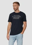 s.Oliver Kurzarmshirt T-Shirt mit Logo-Motiven Dunkelblau/Blau s.Oliver Kurzarmshirt T-Shirt mit Logo-Motiven Dunkelblau/Blau