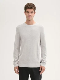 Strickpullover Strickpullover aus Baumwolle