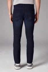Next Skinny-fit-Jeans Skinny Fit Jeans mit Komfortstretch Dunkelblau