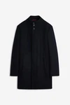Cinque Wollmanteljacke Dunkelblau/Schwarz