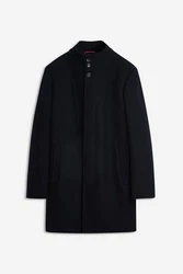 Cinque Wollmanteljacke Dunkelblau/Schwarz