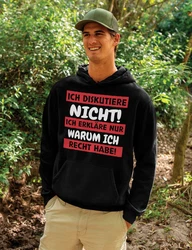 Youth Designz Kapuzenpullover Herren Hoodie Statement Schwarz
