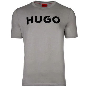 HUGO T-Shirt Dulivio Grau/Dunkelgrau/Khaki/Beige/Braun
