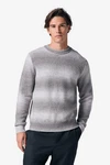 Next Rundhalspullover Relaxed Fit Grau/Hellgrau