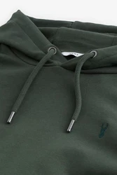 Next Kapuzensweatshirt Premium-Hoodie Grün/Dunkelgrün