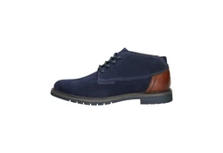 bugatti Schnürstiefel Dunkelblau/Hellblau