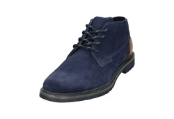 bugatti Schnürstiefel Dunkelblau/Hellblau