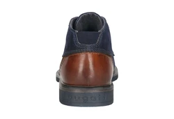 bugatti Schnürstiefel Dunkelblau/Hellblau