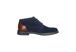 bugatti Schnürstiefel Dunkelblau/Hellblau