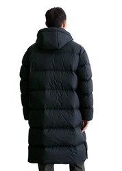 Marc O'Polo Daunenmantel Puffer-Style Dunkelblau/Blau/Schwarz