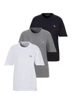Calvin Klein Jeans T-Shirt Monologo (3-tlg) mit Logodruck Dunkelblau/Blau/Weiß/Grau/Beige
