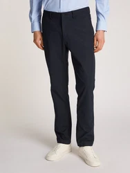 Tommy Hilfiger Chinohose DENTON KNIT TECH CHINO blau
