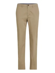 Tommy Hilfiger Chinohose DENTON PRINTED STRUCTURE CHINO Khaki/Beige