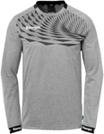 Kempa Longsleeve Wave Grau/Grün/Mintgrün/Hellgrau