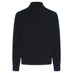 JOOP! Jeans Strickjacke 'Hajor' Dunkelblau/Schwarz