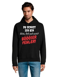 Youth Designz Kapuzenpullover Böser Fehler Herren Hoodie Schwarz/Braun/Beige/Silber/Lila