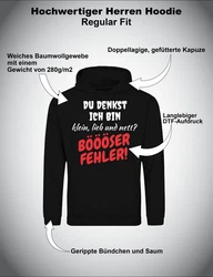 Youth Designz Kapuzenpullover Böser Fehler Herren Hoodie Schwarz/Braun/Beige/Silber/Lila
