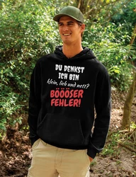 Youth Designz Kapuzenpullover Böser Fehler Herren Hoodie Schwarz/Braun/Beige/Silber/Lila