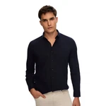 D'S DAMAT Businesshemd in Leinenoptik Dunkelblau/Hellblau/Blau D'S DAMAT Businesshemd in Leinenoptik Dunkelblau/Hellblau/Blau