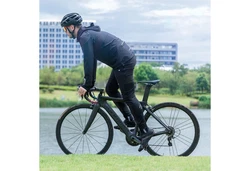 ROCKBROS Fahrradjacke Herren Elastisch Atmungsaktiv Laufjacke Softshelljacke Schwarz/Lila/Gelb/Dunkelblau