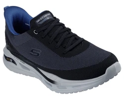 Skechers ARCH FIT ORVAN-KINCADE Slip-On Sneaker Dunkelblau/Hellblau/Blau