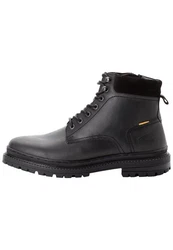 camel active Schnürschuh Schwarz/Dunkelblau/Braun