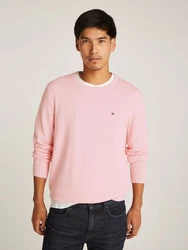 TOMMY HILFIGER Pullover 'ESSENTIAL' rosa/pink shade heather