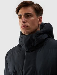 4F Steppjacke Schwarz/Dunkelblau