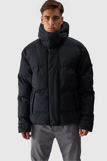 4F Steppjacke Schwarz/Dunkelblau 4F Steppjacke Schwarz/Dunkelblau